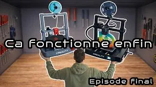 Miniature : Test final et fonctionnement complet de ma mini-imprimante 3D ! ⚡