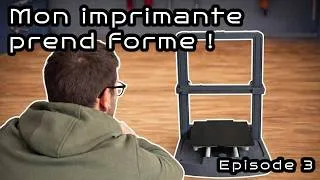 Miniature : Je monte les guides de mon imprimante 3D… imprimée en 3D ! (Épisode 3)