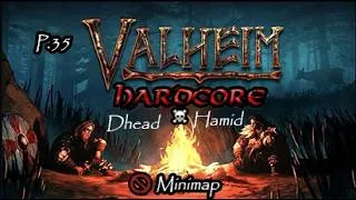 Miniature : Valheim(COOP)(Hardcore/No Map)P.35 - Silver Ore & Stone Golem