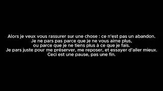 Miniature : Ce n'est pas un adieu