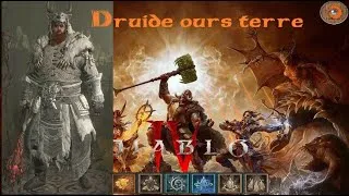 Miniature : -Diablo 4- Build Druide Ours Eboulement (version pouvoir de la Terre)