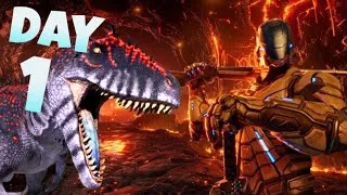 Miniature : COMMENT DEUX YOUTUBEURS  START SUR L'UN DES MEILLEURS SERVEURS EN PVP - ARK