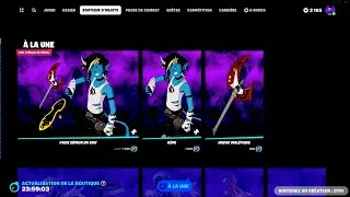 Miniature : BOUTIQUE FORTNITE D'AUJOURD'HUI ( 31 OCTOBRE 2023 ) !