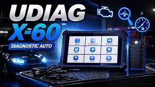 Miniature : UDIAG X-60 Démonstration & Test  Valise Diagnostic efficace 👍