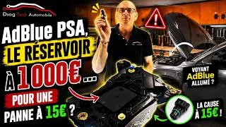 Miniature : PSA AdBlue: réservoir à 1000€ pour une sonde à 15€