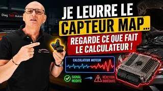 Miniature : Je leurre le capteur MAP… regarde ce que fait le calculateur !