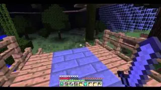Miniature : Combat sur minecraft entre Dialex et Jico