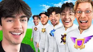 Miniature : J’ai Affronté 1 Youtubeur de Chaque Rank ! (Rivals)