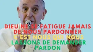 Miniature : Dieu ne se lasse pas de vous pardonner  Message profond du pape François sur la misericorde de Dieu