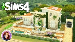 Miniature : Maison de vacances dans le Midi 🪁☀️ | Sims 4 Stop Motion Build | No CC
