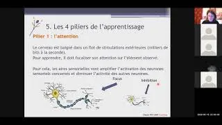 Miniature : Les 4 piliers de l'apprentissage - 5 : détails des piliers