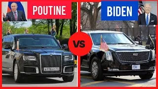 Miniature : Comparaison limousines présidentielles Poutine VS Biden : Quelle est la meilleure voiture?