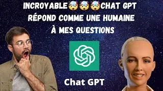 Miniature : Incroyable🤯🤯🤯Chat GPT répond comme une humaine à mes questions
