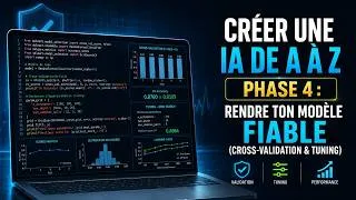 Miniature : Créer une IA de A à Z — PHASE 4: Rendre ton modèle fiable (Cross-Validation & Tuning)