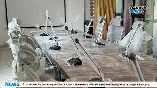 Miniature : PAD  DN  CREACASE GUINEE livre un complexe moderne à la Pension Militaire