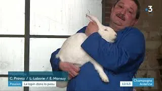 Miniature : Reportage  France 3 Grand Est sur un éleveur de lapin de race qui utilise les produits Diatosphere.