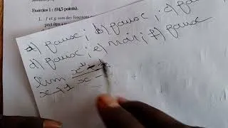 Miniature : (Maths/ 1S2) Correction du composition de mathématiques du second semestre en maths en 1S2 