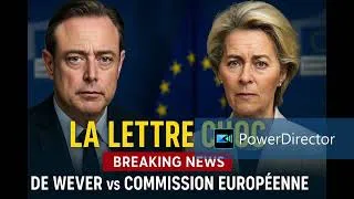 Miniature : La lettre de du premier  ministre belge a ursula von der leyen