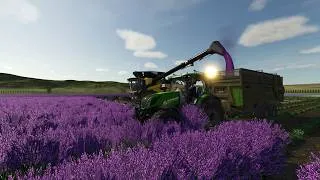 Miniature : FS25 : Récolte de lavande