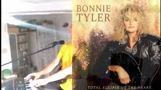 Miniature : Total eclipse of the heart, de Bonnie Tyler. Cover guitare.voix