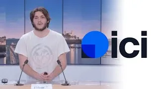 Miniature : Présentation d'un journal JT sur le plateau de France 3 Ici Côte d'Azur - Portfolio