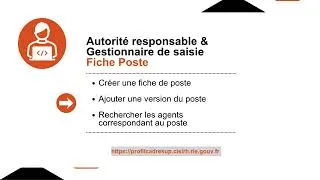 Miniature : ProfilCadreSup : Tutoriel - La fiche de poste en 3 étapes (employeurs)
