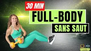 Miniature : 👉 30 MIN FULL BODY AVEC HALTÈRES 🔥 Tonifie & renforce tout le corps (Sans saut)