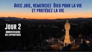 Miniature : Jour 2 17 juin Apparition à Medjugorje  "Remerciez avec joie Dieu pour la vie et protégez la vie !"