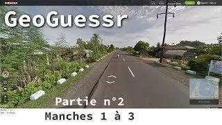 Miniature : Geoguessr - Partie n°2 - Manches 1 à 3