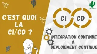 Miniature : C'est quoi le CI/CD ?Comprendre le CI/CD en 4 minutes en Français| Introduction à CI/CD #CICD