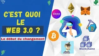 Miniature : C'est quoi le web 3.0 ? Le futur d'internet (Vidéo avec animation) #roadto1k