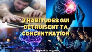 Miniature : 3 habitudes qui détruisent ta concentration