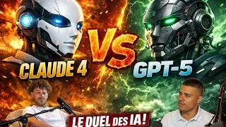 Miniature : CLAUDE 4 VS GPT5 💥 QUI DOMINE VRAIMENT L'IA EN 2025 ?!