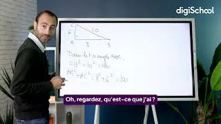 Miniature : Réciproque du théorème de Pythagore - Maths
