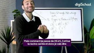 Miniature : Pythagore et la racine carrée - Maths