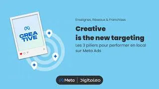 Miniature : [Meta x Digitaleo] Creative is the new targeting : 3 piliers pour performer en local sur Meta Ads