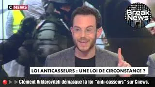 Miniature : 🔴Clément Viktorovitch démasque le gouvernement sur la "loi anti-casseurs".