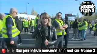 Miniature : ▶▶Une journaliste censurée en direct sur France 3 En dénonçant les CRS