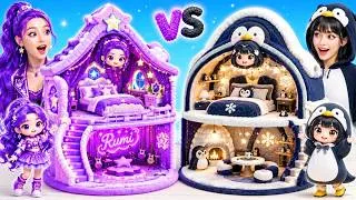 Miniature : On construit une incroyable maison de poupée pour Rumi et GUGUGAGA! Doll House Makeover Challenge