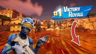 Miniature : FORTNITE mais LE SOL C'EST DE LA LAVE !!!