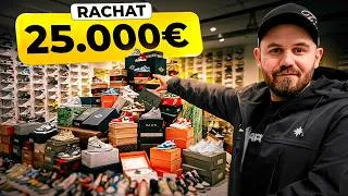 Miniature : Je rachète 25 000€ de SNEAKERS et les revends en LIVE sur Whatnot !