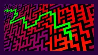 Miniature : ► CRÉER ET RÉSOUDRE UN LABYRINTHE AUTOMATIQUEMENT 🗺️💻