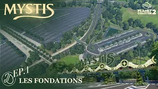 Miniature : Planet Coaster 2 | ✨MYSTIS - Ep.01 : Création des Fondations du Parc