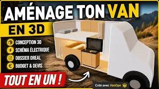 Miniature : J’ai créé l’outil ultime pour aménager un van (3D, électricité, VASP)