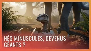 Miniature : Les dinosaures géants nés minuscules : secrets des bébés titans
