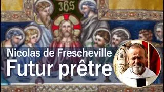 Miniature : Nicolas de Frescheville, futur prêtre