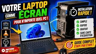 Miniature : Utilisez votre laptop comme moniteur pour n'importe quel PC