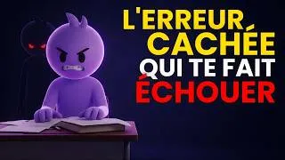 Miniature : POURQUOI TU RATES TES EXAMENS MÊME EN ÉTUDIANT (L'ERREUR QUE PERSONNE NE TE DIT)