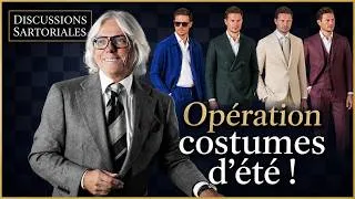 Miniature : Opération costumes d'été avec Frédéric Costa et Loro Piana !