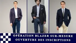Miniature : Opération blazer sur-mesure : Ouverture des inscriptions !